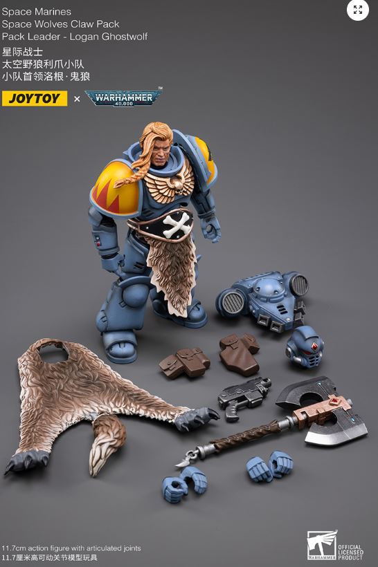 Figura JOYTOX Warhammer 40k Battle Sisters, Order Superior Kamina, Adepta Sororitas, 1:18